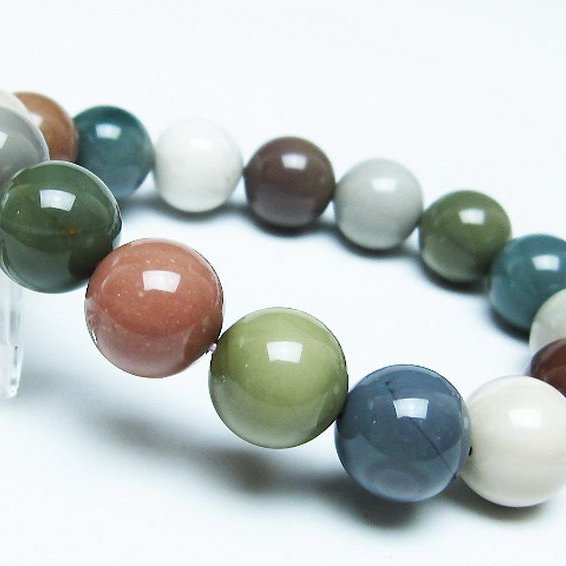 アゲート ブレスレット 14mm [T439-1525]