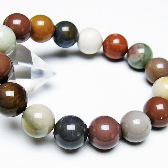 アゲート ブレスレット 13mm [t439-1684]