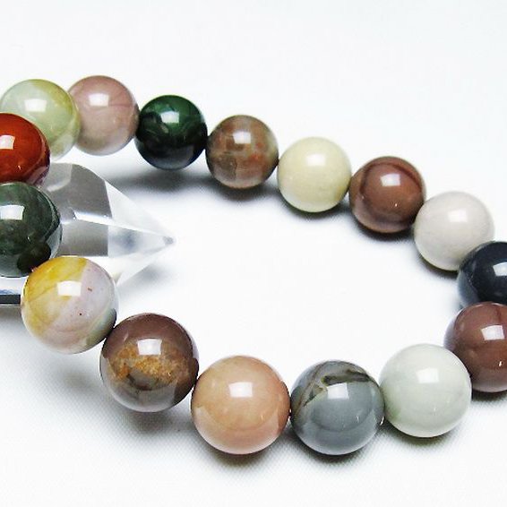 アゲート ブレスレット 14mm [T439-1688]