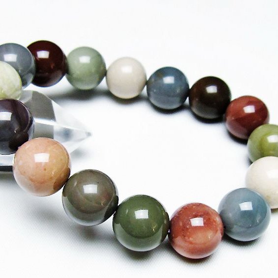 アゲート ブレスレット 14mm [T439-1696]