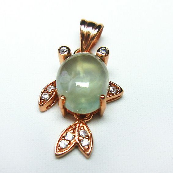 プレナイト ペンダント [T442-1781]