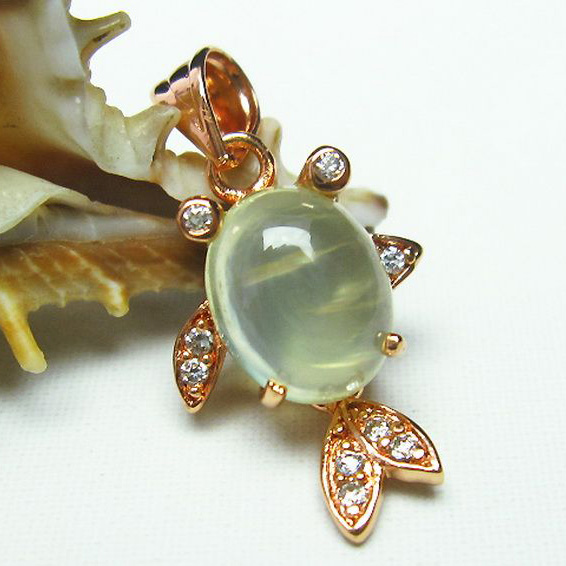 プレナイト ペンダント [T442-1783]