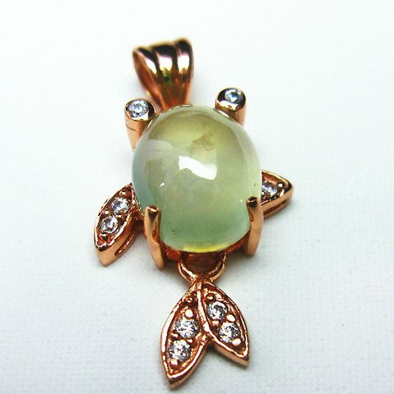 プレナイト ペンダント [T442-1785]