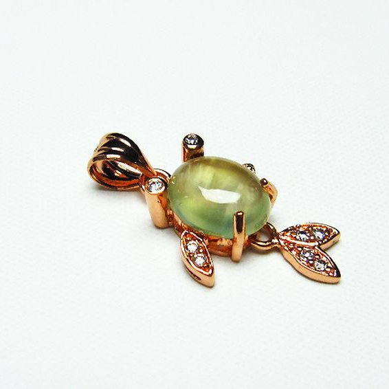 プレナイト ペンダント [T442-1878]