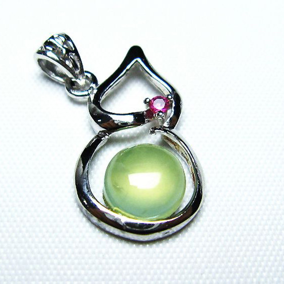 プレナイト ペンダント [T442-1993]