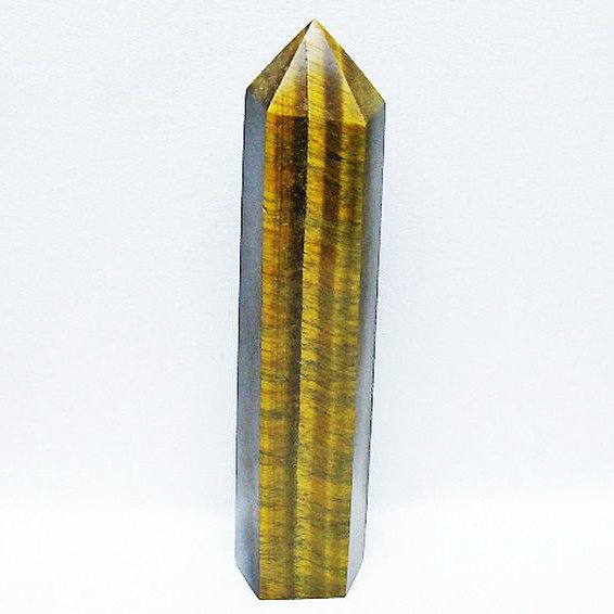 タイガーアイ※黄虎目石 六角柱 [t443-4780]