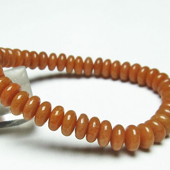 赤インド翡翠  ブレスレット 8mm [T445-1560]