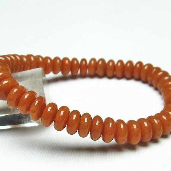 赤インド翡翠  ブレスレット 8mm [T445-1674]