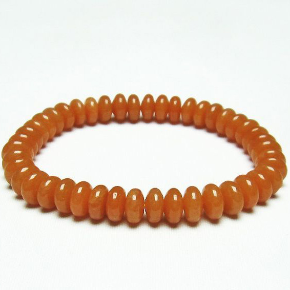 赤インド翡翠  ブレスレット 8mm [T445-1742]