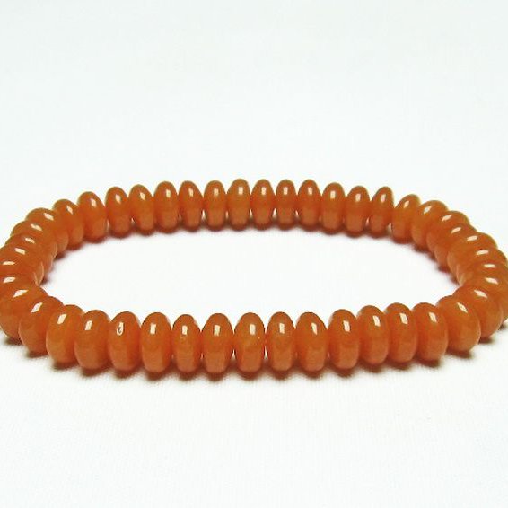 赤インド翡翠   ブレスレット  8mm [T445-1766]