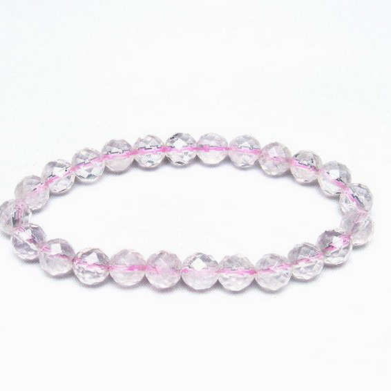 ローズクォーツ ブレスレット 8mm [T446-1953]