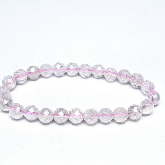 ローズクォーツ ブレスレット 8mm [T446-2014]