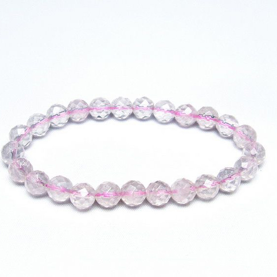 ローズクォーツ ブレスレット 8mm [T446-2017]