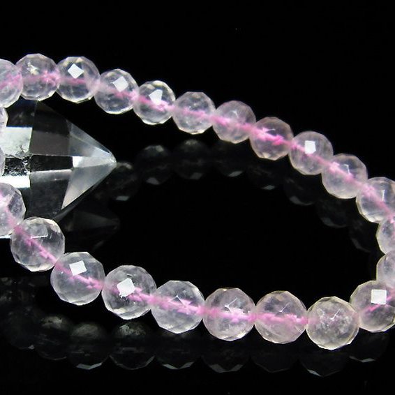 ローズクォーツ ブレスレット 8mm [T446-2040]