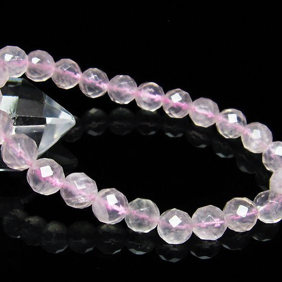 ローズクォーツ ブレスレット 8mm [T446-2051]