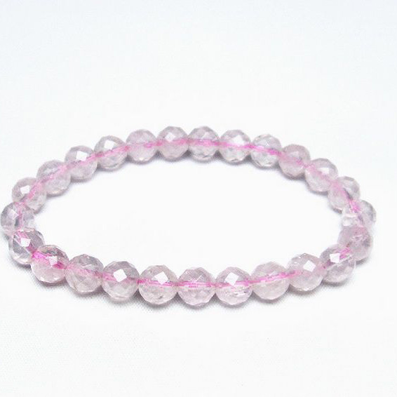 ローズクォーツ ブレスレット 8mm [T446-2056]