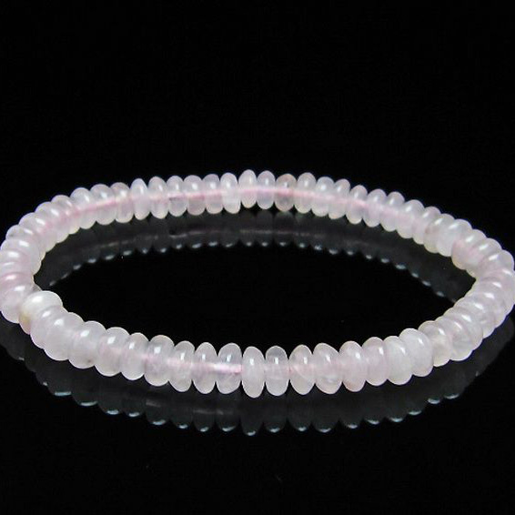 ローズクォーツ ブレスレット 6mm [T446-2323]