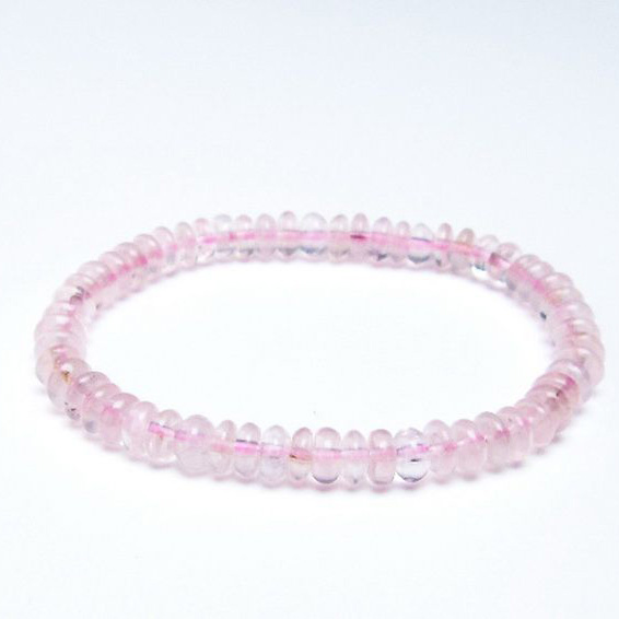 ローズクォーツ ブレスレット 6mm [T446-2345]