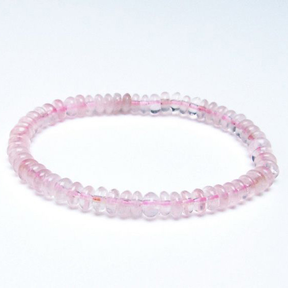 ローズクォーツ ブレスレット 6mm [T446-2346]