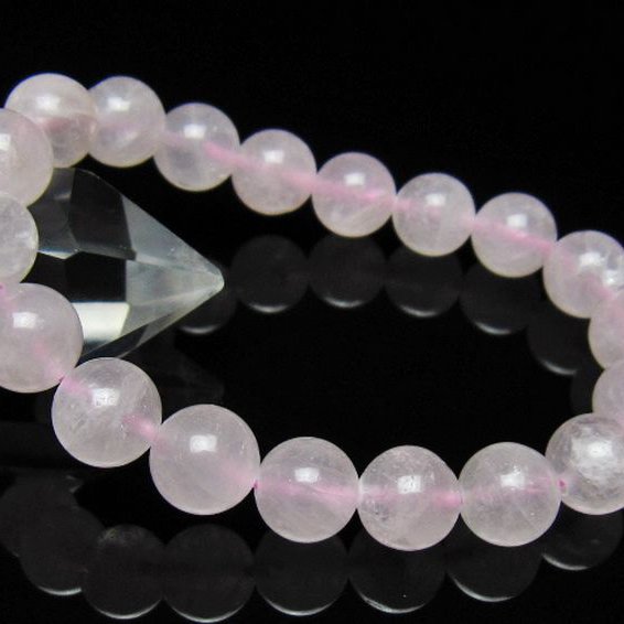 ローズクォーツ ブレスレット 10mm [t446-2726]