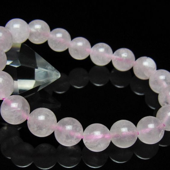 ローズクォーツ ブレスレット 10mm [t446-2739]