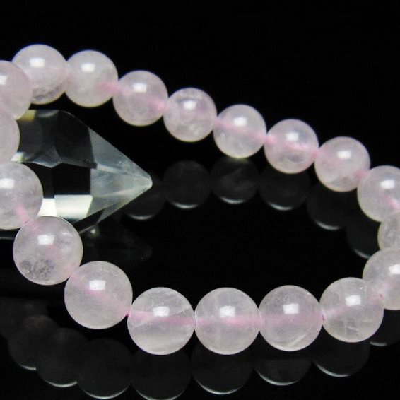 ローズクォーツ ブレスレット 10mm [t446-2778]