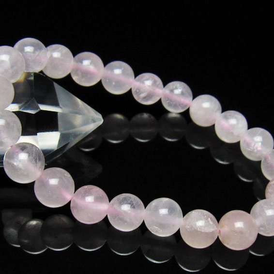 ローズクォーツ ブレスレット 9mm [t446-2918]