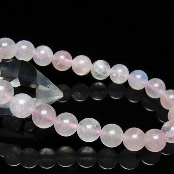 ローズクォーツ ブレスレット 9mm [t446-2920]