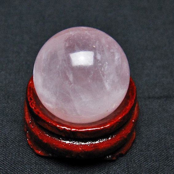 ローズクォーツ 丸玉 20mm [t451-9538]