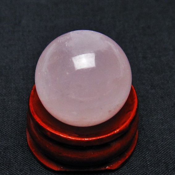 ローズクォーツ 丸玉 20mm [T451-9792]