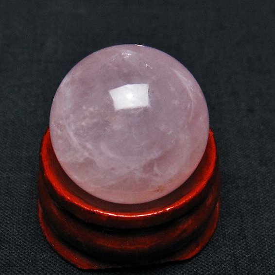 ローズクォーツ 丸玉 20mm [T451-9820]