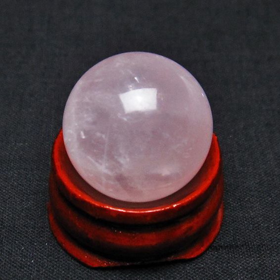 ローズクォーツ 丸玉 20mm [T451-9835]