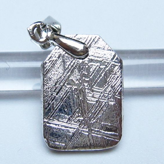 シルバーギベオン メテオライト ペンダント [t452-3753]