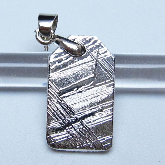 シルバーギベオン メテオライト ペンダント [t452-3755]