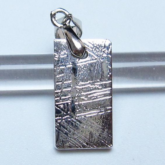 シルバーギベオン メテオライト ペンダント [t452-3761]