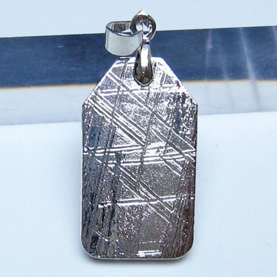 シルバーギベオン メテオライト ペンダント [t452-3778]