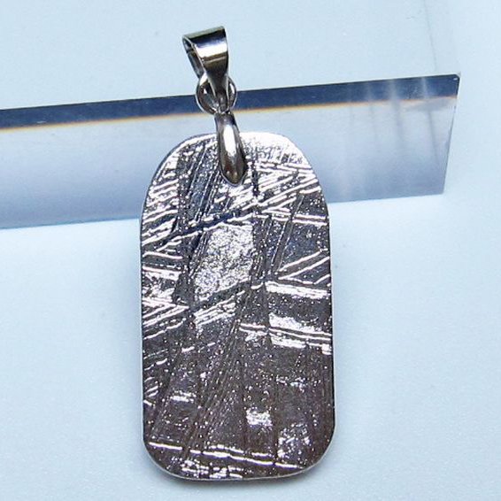 シルバーギベオン メテオライト ペンダント [t452-3780]