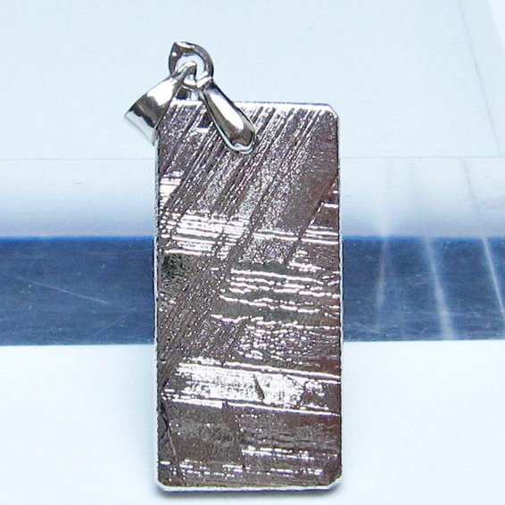 シルバーギベオン メテオライト ペンダント [t452-3784]