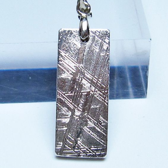 シルバーギベオン メテオライト ペンダント [t452-3786]