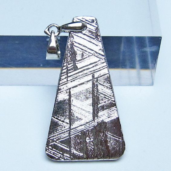 シルバーギベオン メテオライト ペンダント [t452-3796]