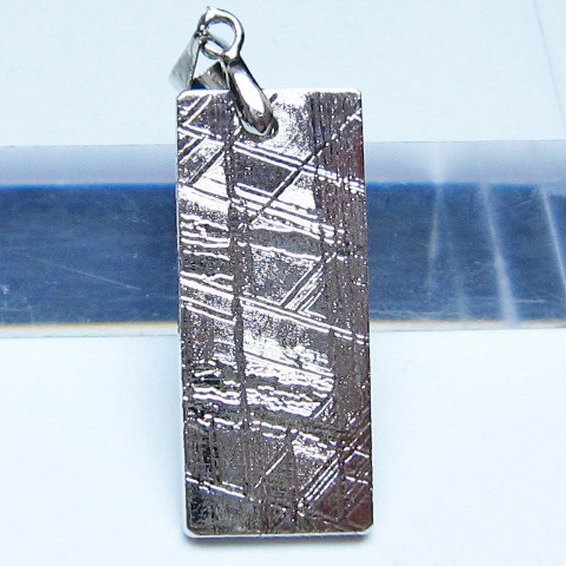 シルバーギベオン メテオライト ペンダント [t452-3798]