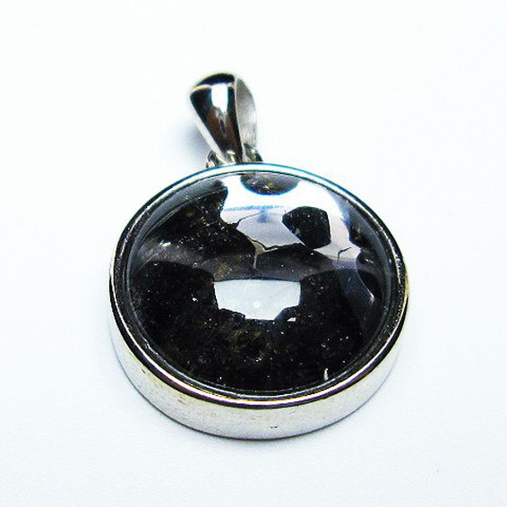 パラサイト隕石 かんらん石  ペンダント [T453-3124]