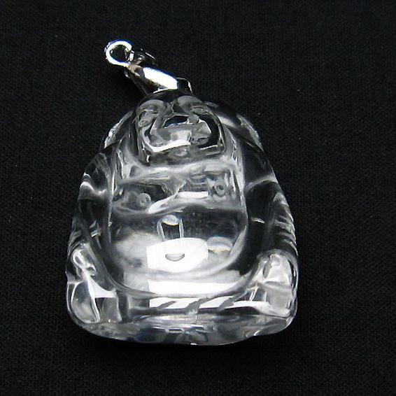 ヒマラヤ水晶 布袋様 ペンダント [T454-1599]