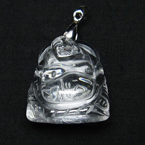 ヒマラヤ水晶 布袋様 ペンダント [T454-1600]