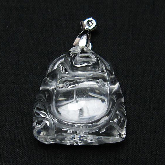 ヒマラヤ水晶 布袋様 ペンダント [T454-1612]