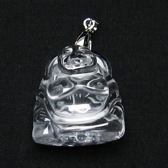 ヒマラヤ水晶 布袋様 ペンダント [T454-1614]