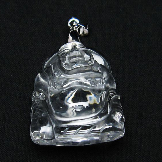 ヒマラヤ水晶 布袋様 ペンダント [T454-1616]