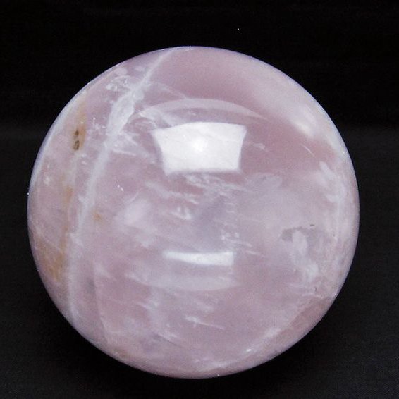 1Kg ローズクォーツ 丸玉 90mm [T456-14349]