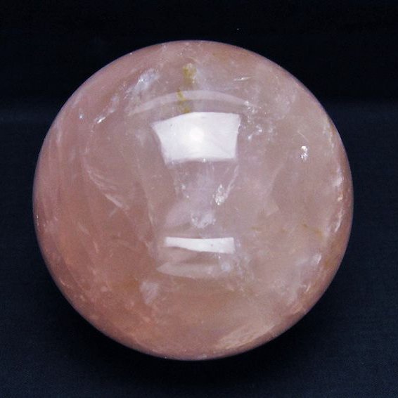 ローズクォーツ 丸玉 85mm [T456-14350]