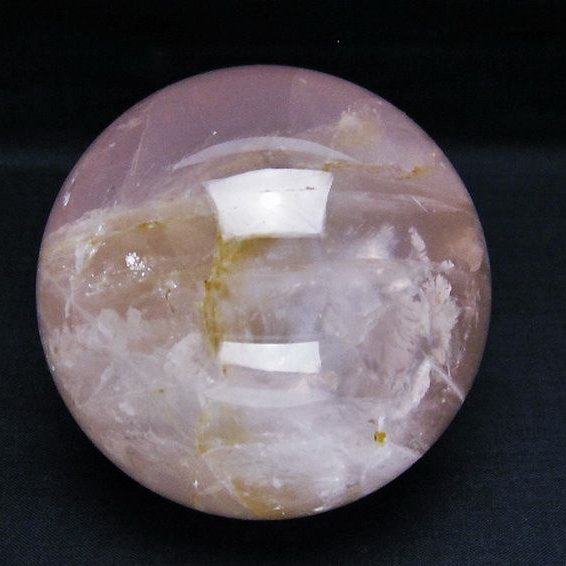 ローズクォーツ 丸玉 83mm [T456-14352]